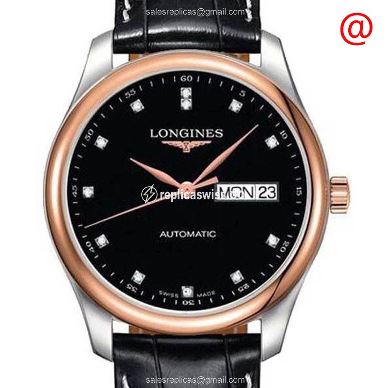Longines L2.755.5.59.2 MASTER Automatic 18kt Rose Gold & Steel