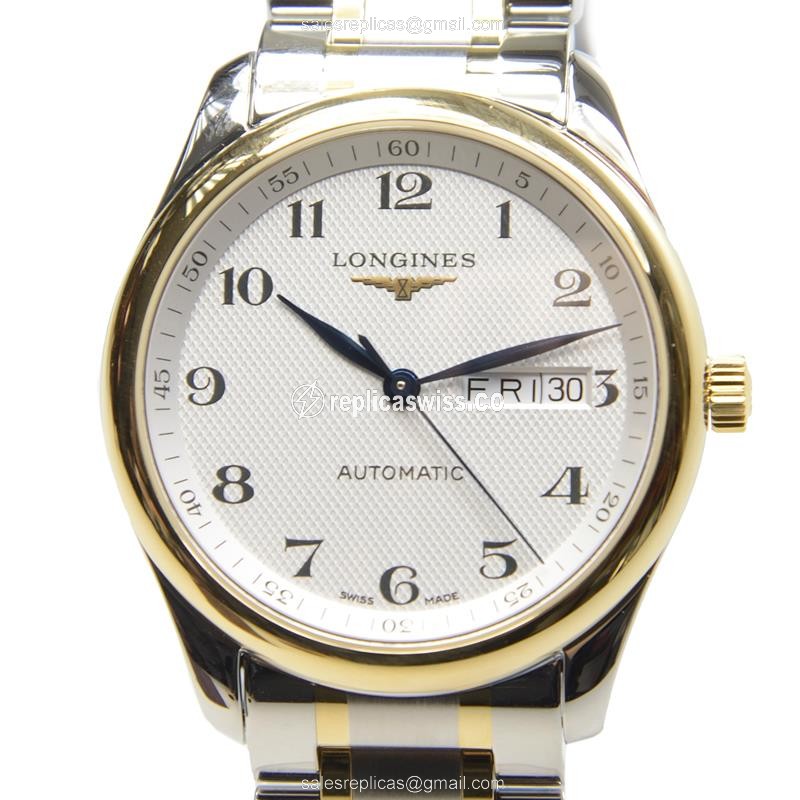 Longines L2.755.5.78.7 MASTER Automatic 18kt Gold & Steel