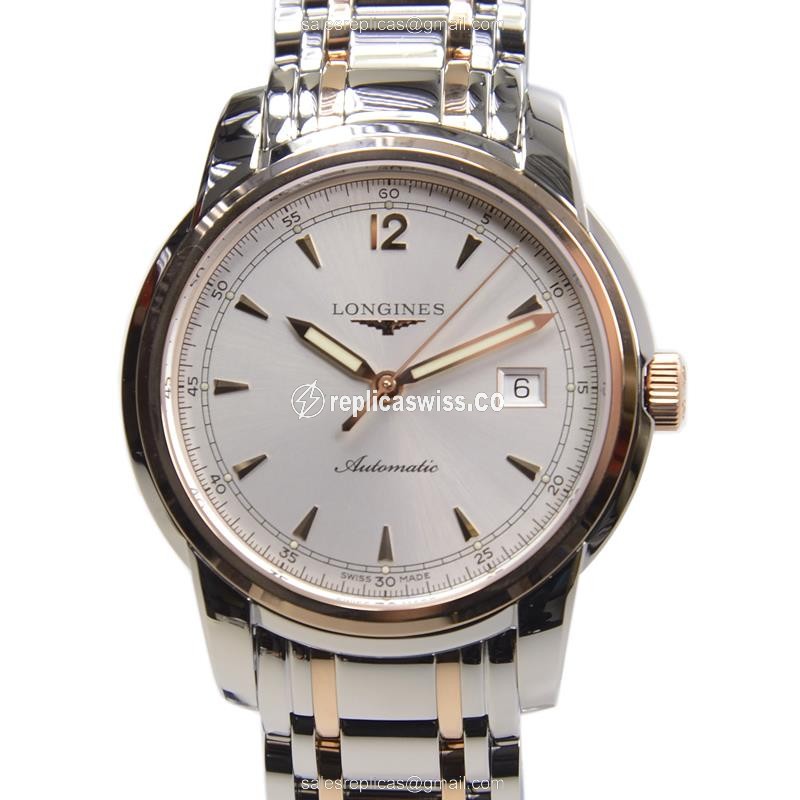 Longines L2.766.5.79.7 SAINT IMIER Automatic 18kt Rose Gold & Steel