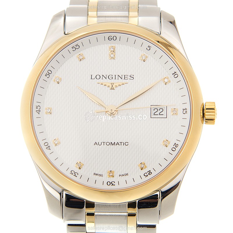 Longines L2.793.5.97.7 MASTER Automatic 18kt Rose Gold & Steel