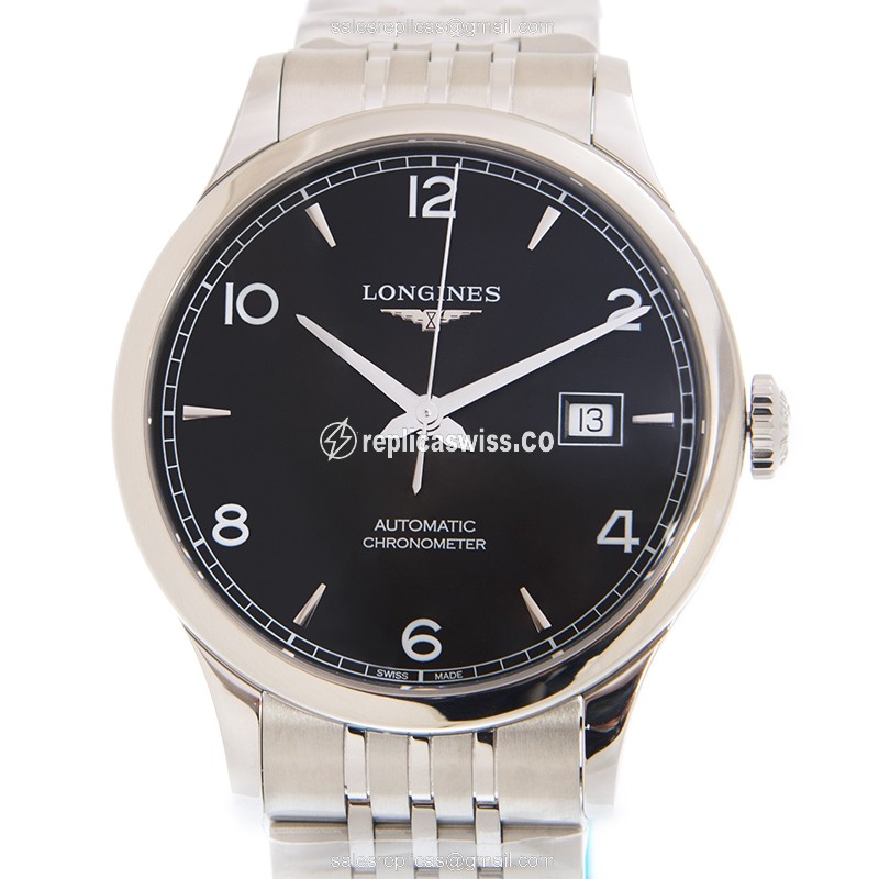 Longines L2.821.4.56.6 RECORD Automatic Stainless Steel