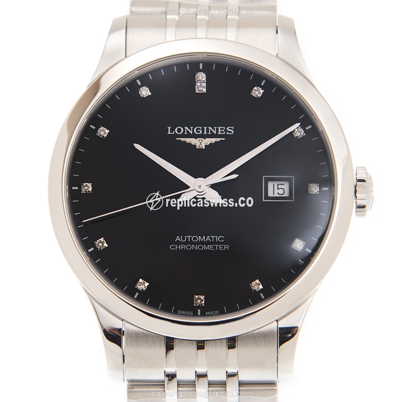 Longines L2.821.4.57.6 RECORD Automatic Stainless Steel