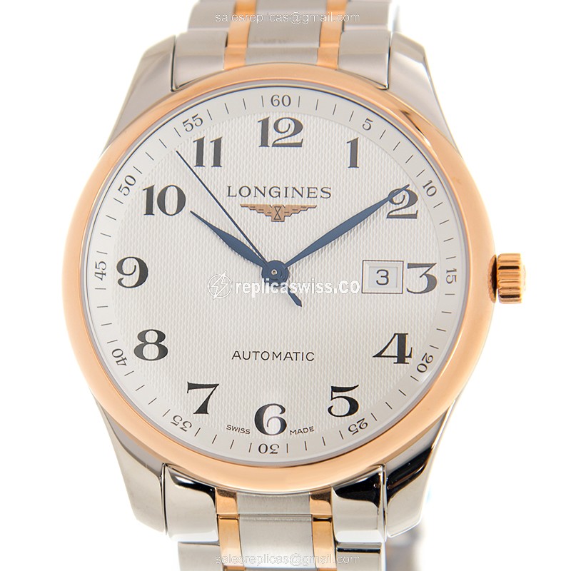 Longines L2.893.5.79.7 MASTER Automatic 18kt Rose Gold & Steel