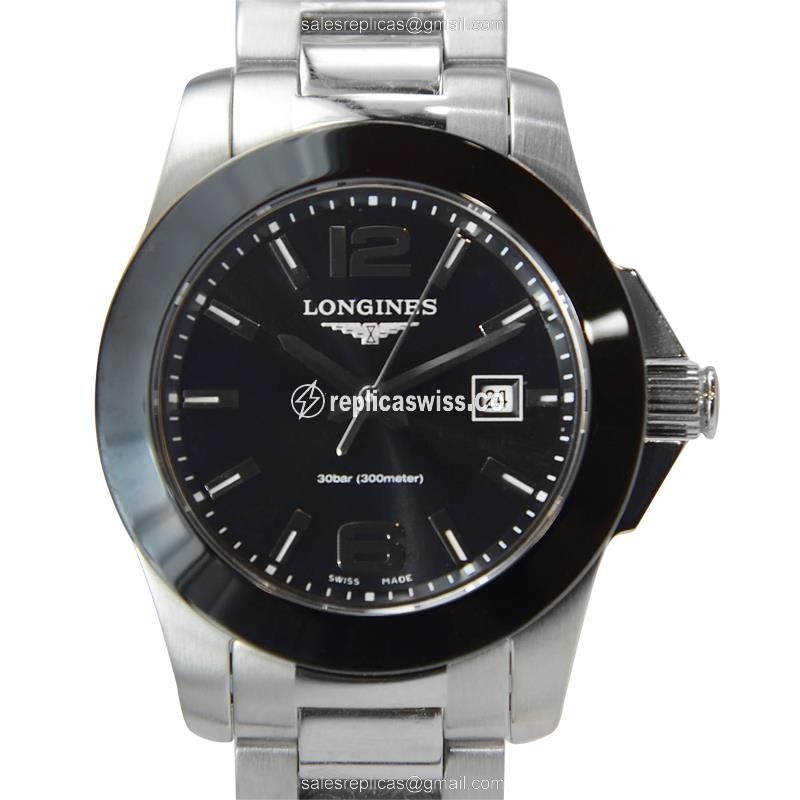 Longines L3.257.4.56.6 CONQUEST Quartz Stainless Steel