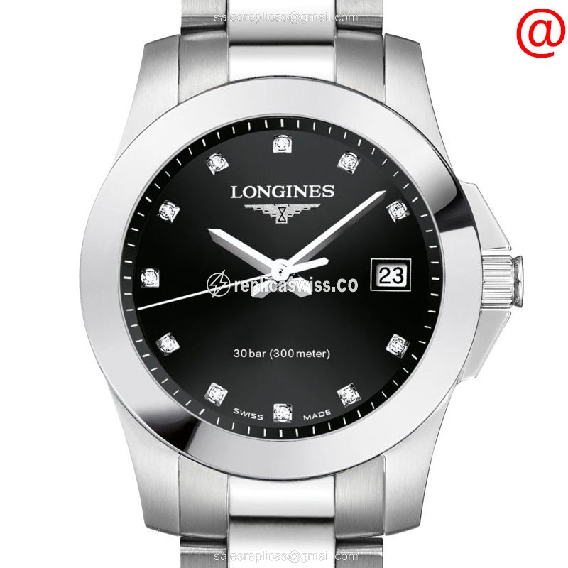 Longines L3.376.4.57.6 CONQUEST Quartz Stainless Steel
