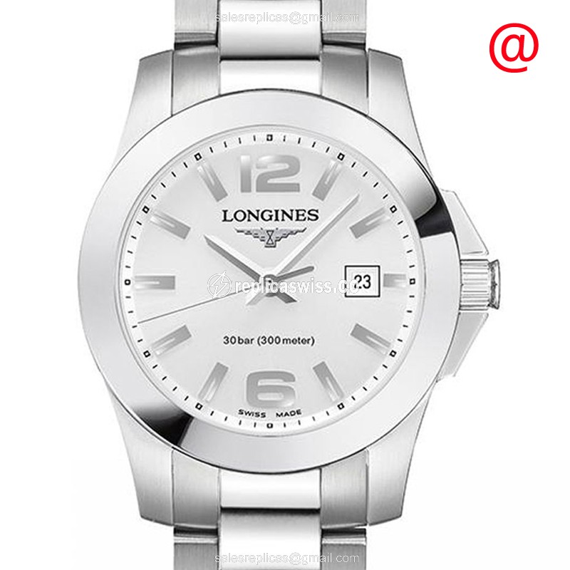 Longines L3.376.4.76.6 CONQUEST Quartz Stainless Steel