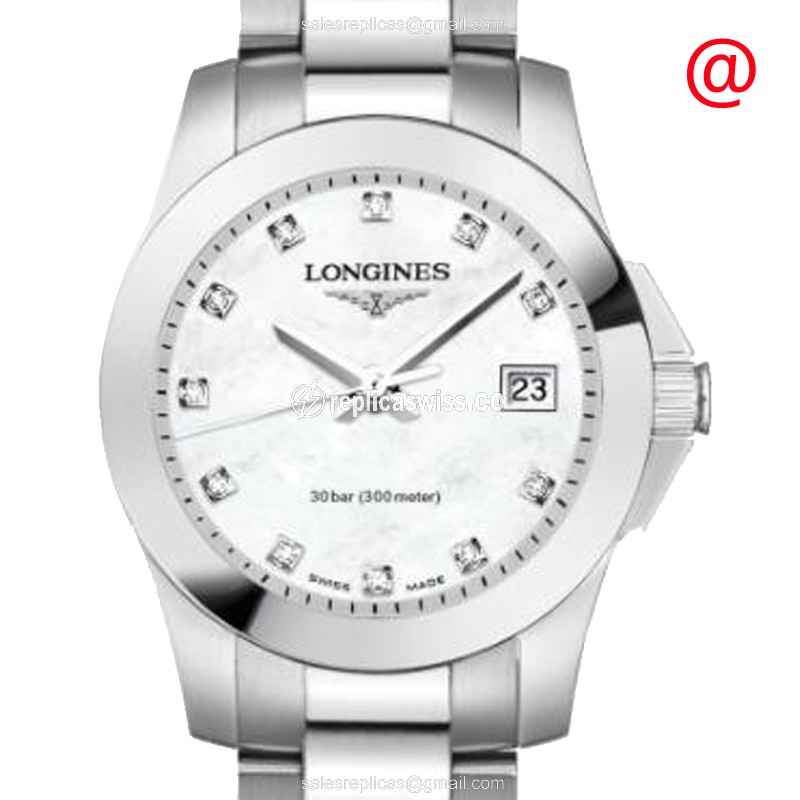 Longines L3.376.4.87.6 CONQUEST Quartz Stainless Steel