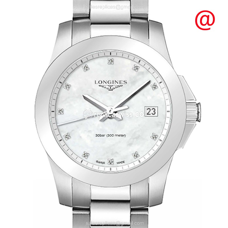 Longines L3.377.4.87.6 CONQUEST Quartz Stainless Steel