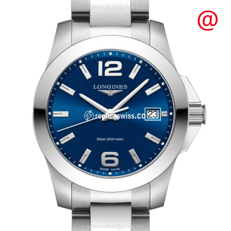 Longines L3.377.4.96.6 CONQUEST Quartz Stainless Steel