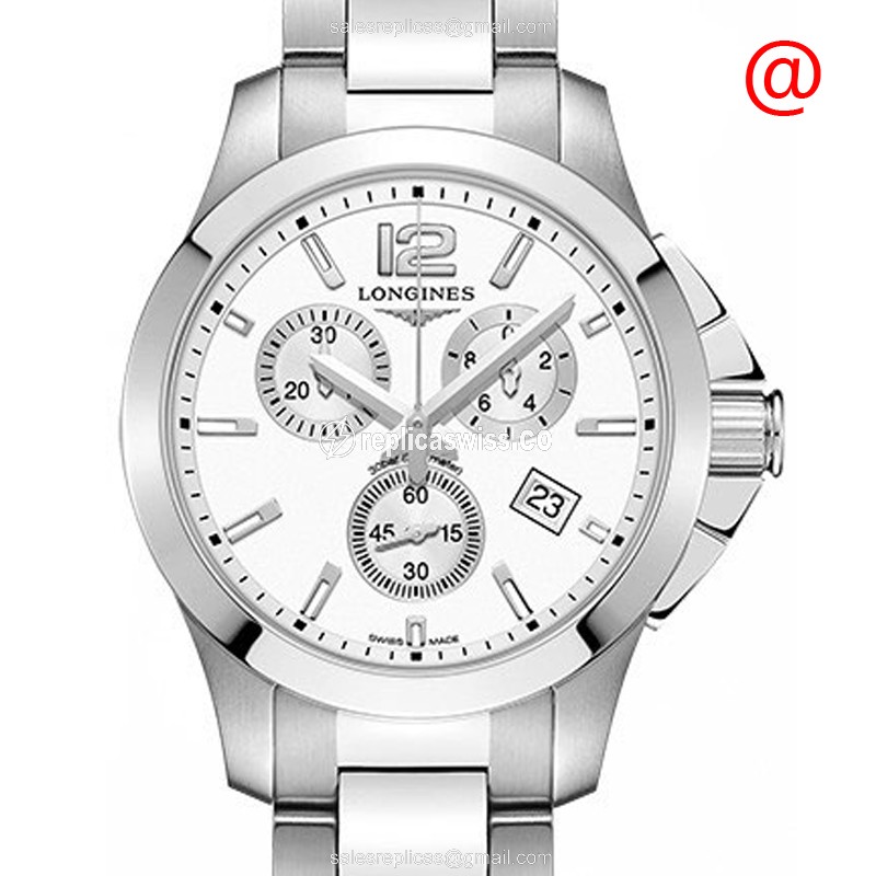 Longines L3.379.4.16.6 CONQUEST Quartz Stainless Steel