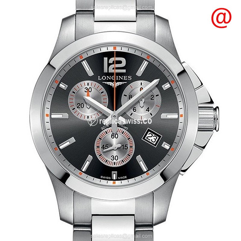 Longines L3.379.4.79.6 CONQUEST Quartz Stainless Steel