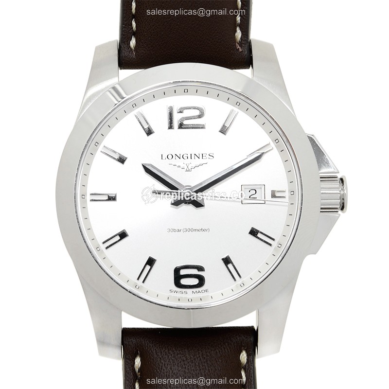 Longines L3.659.4.76.5 CONQUEST Quartz Stainless Steel
