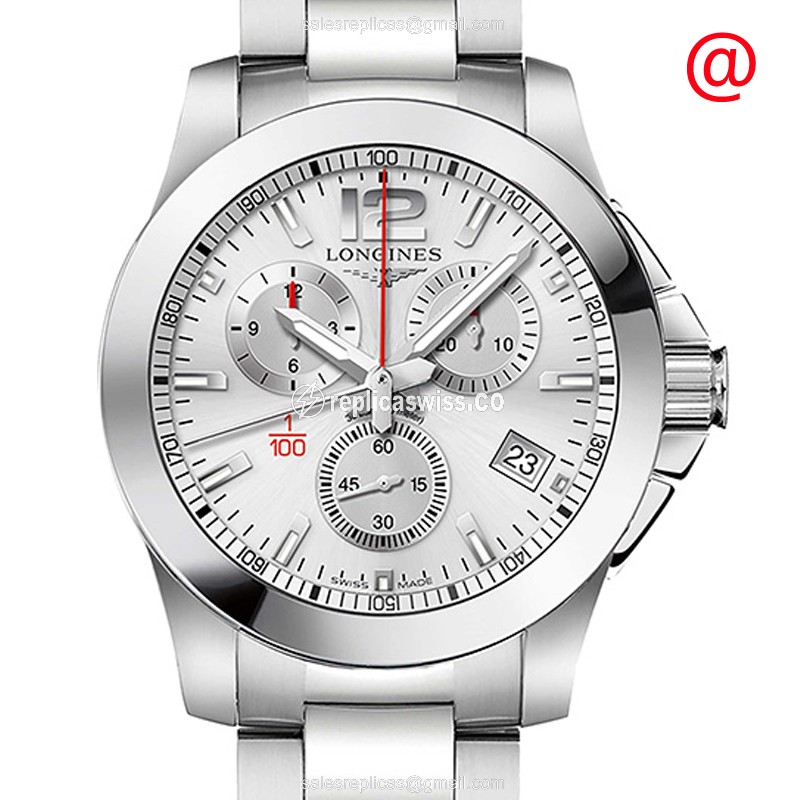Longines L3.700.4.76.6 CONQUEST Quartz Stainless Steel