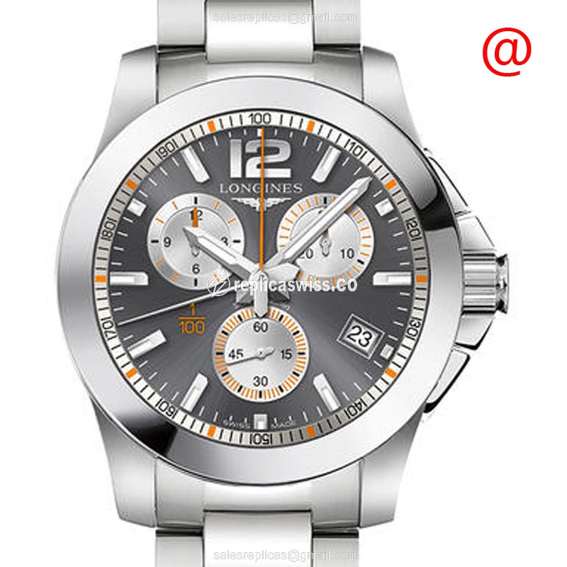 Longines L3.700.4.79.6 CONQUEST Quartz Stainless Steel