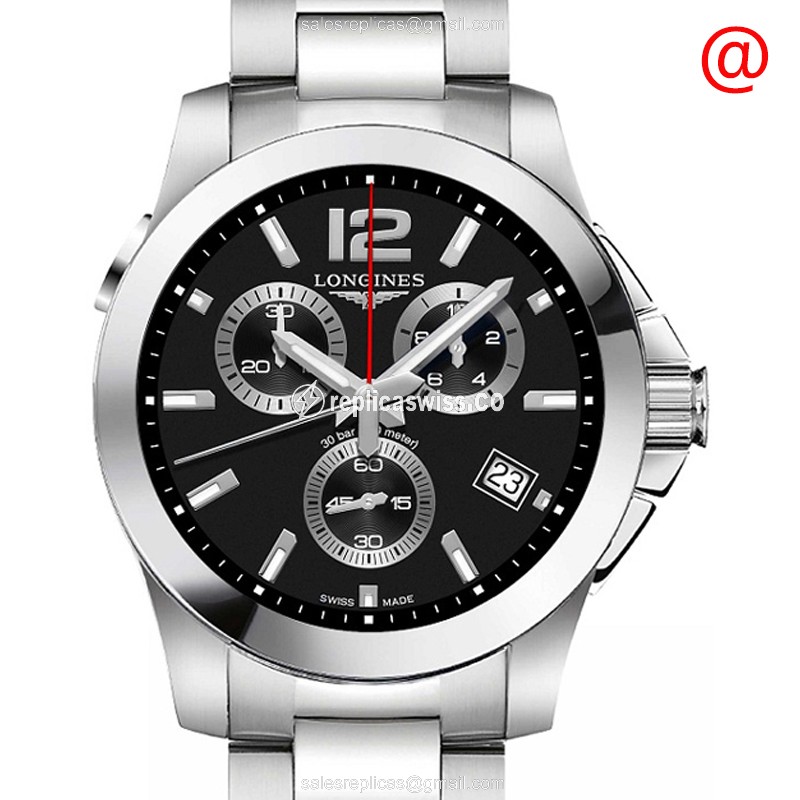 Longines L3.702.4.56.6 CONQUEST Quartz Stainless Steel