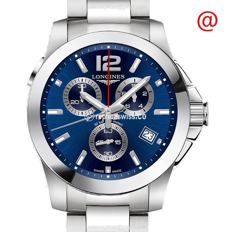 Longines L3.702.4.96.6 CONQUEST Quartz Stainless Steel