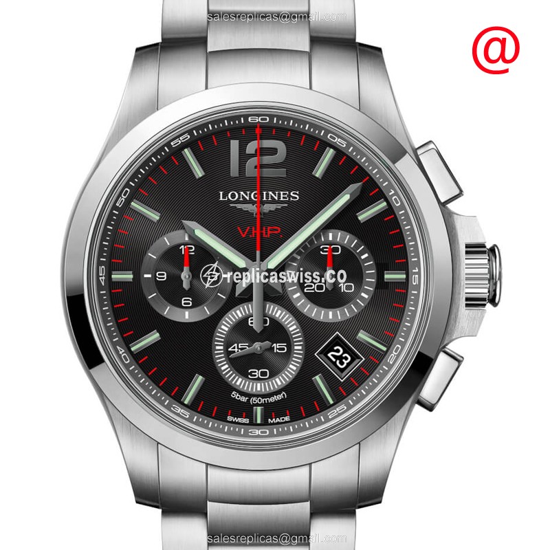 Longines L3.717.4.56.6 CONQUEST Quartz Stainless Steel