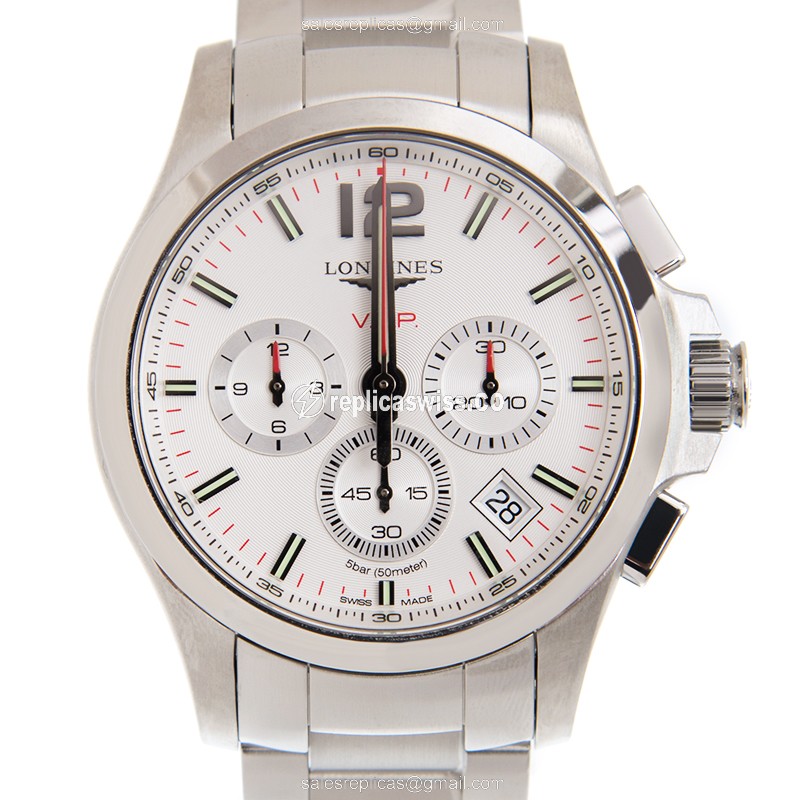 Longines L3.717.4.76.6 CONQUEST Quartz Stainless Steel