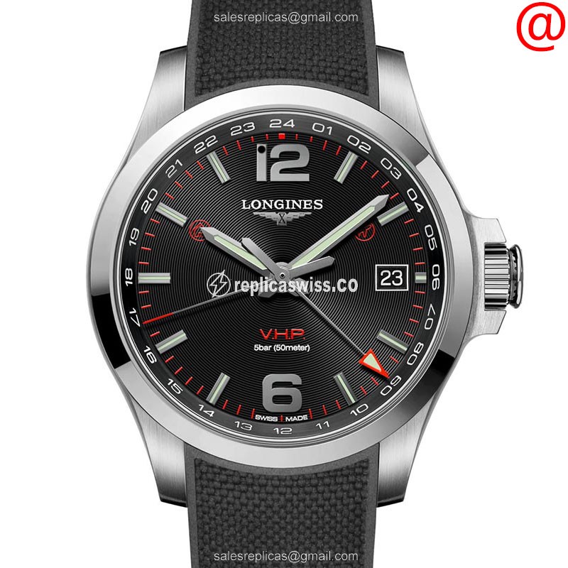 Longines L3.718.4.56.9 CONQUEST Quartz Stainless Steel
