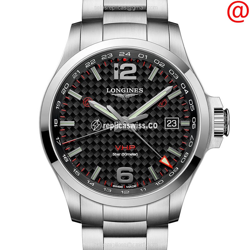 Longines L3.728.4.66.6 CONQUEST Quartz Stainless Steel