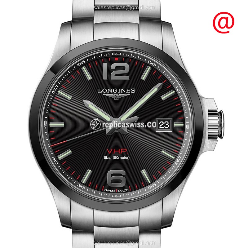 Longines L3.729.4.56.6 CONQUEST Quartz Stainless Steel
