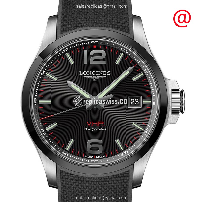 Longines L3.729.4.56.9 CONQUEST Quartz Stainless Steel