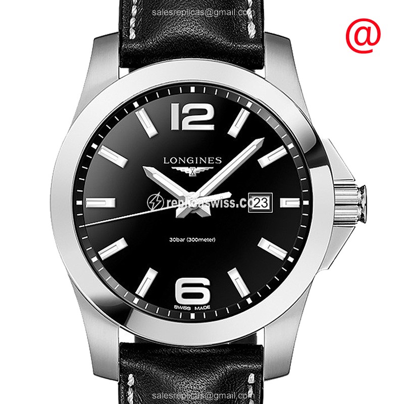 Longines L3.760.4.56.3 CONQUEST Quartz Stainless Steel