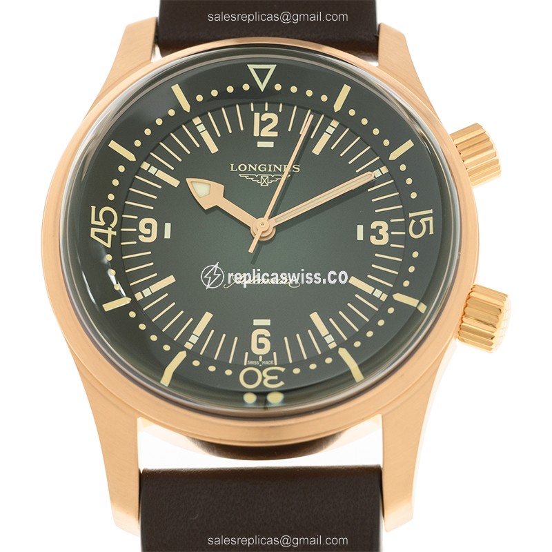 Longines L3.774.1.50.2 HERITAGE CLASSIC Automatic Bronze
