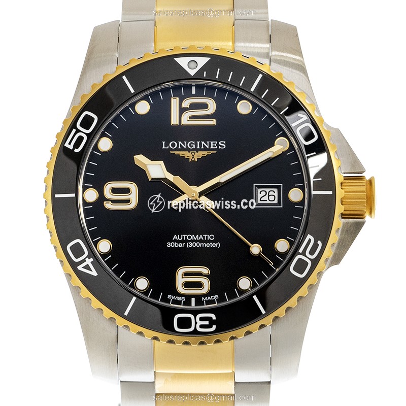 Longines L3.781.3.56.7 CONQUEST Automatic Ceramic & Steel