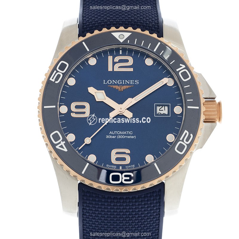 Longines L3.781.3.98.9 CONQUEST Automatic Ceramic & Steel
