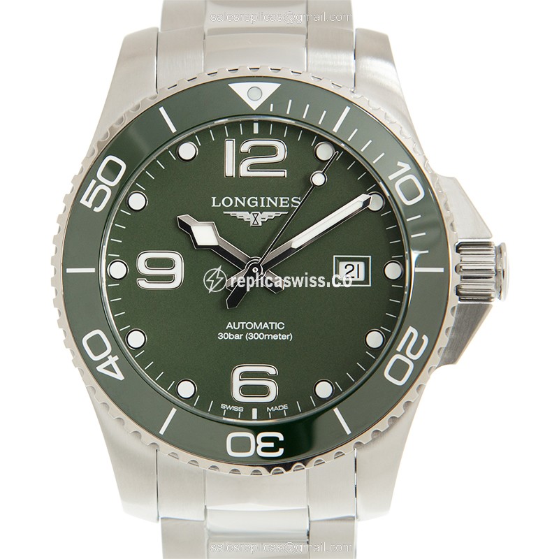 Longines L3.782.4.06.6 CONQUEST Automatic Ceramic & Steel