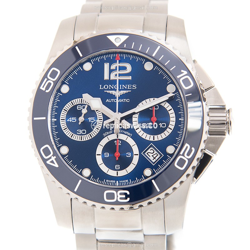 Longines L3.783.4.96.6 CONQUEST Automatic Ceramic & Steel