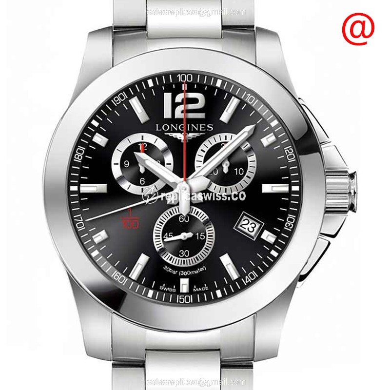 Longines L3.800.4.56.6 CONQUEST Quartz Stainless Steel