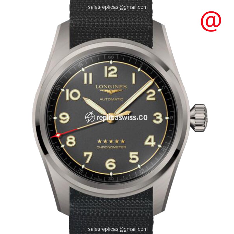 Longines L3.810.1.53.2 SPIRIT Automatic Titanium