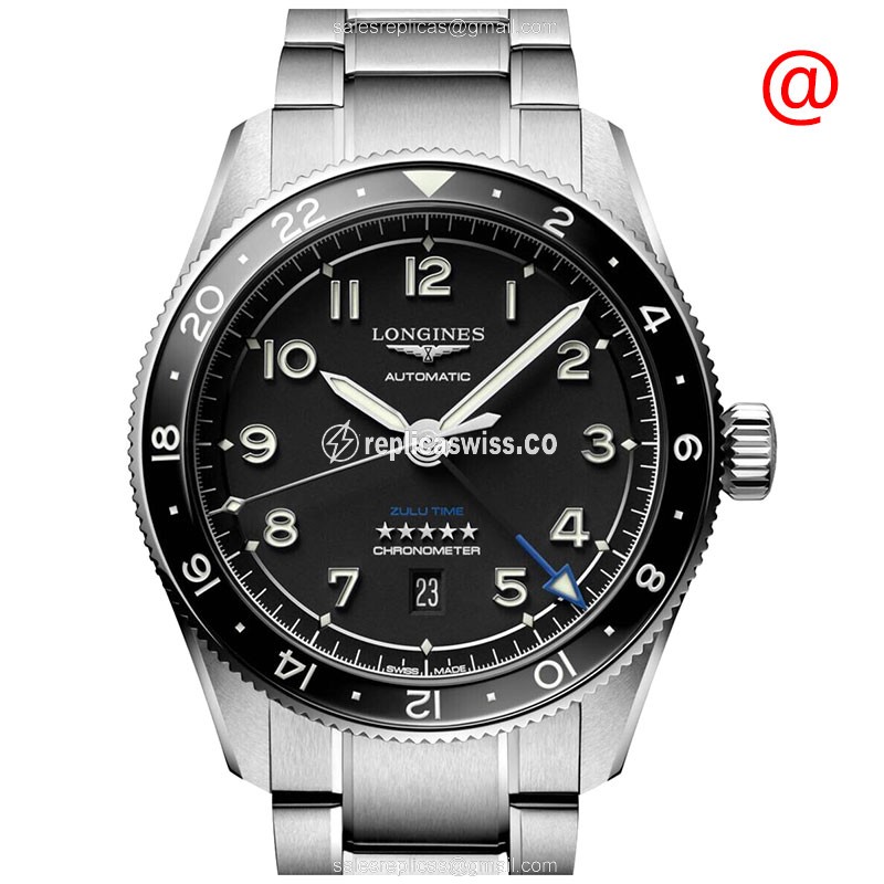 Longines L3.812.4.53.6 SPIRIT Automatic Ceramic & Steel