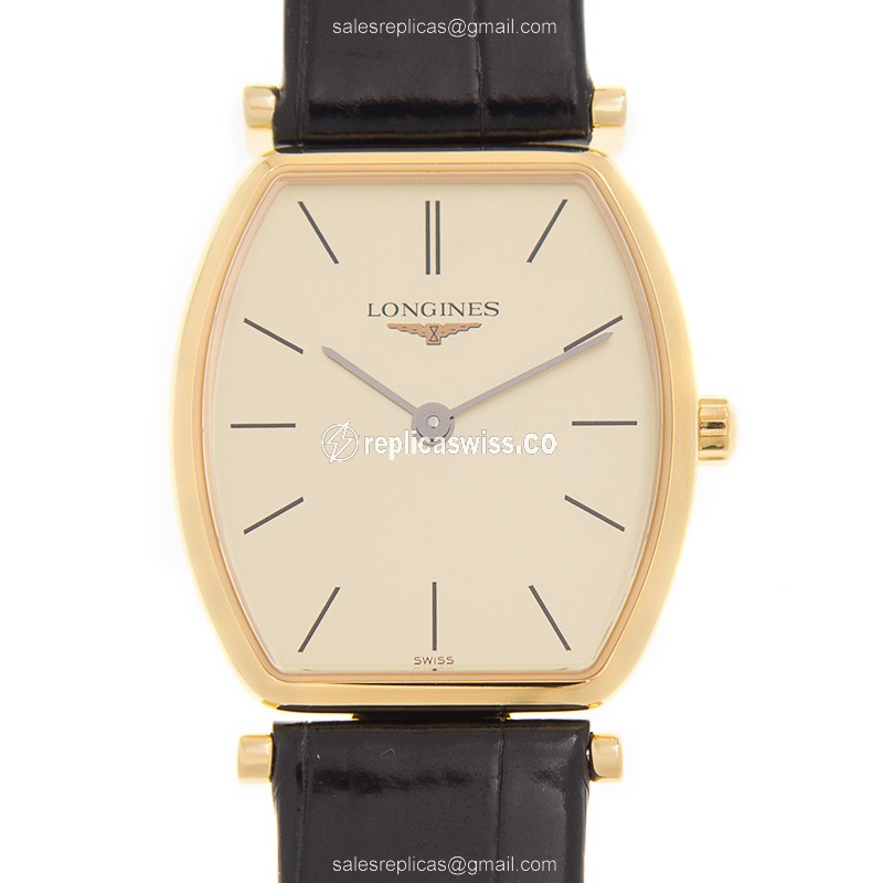 Longines L4.205.2.32.2 LA GRANDE Quartz 18kt Yellow Gold