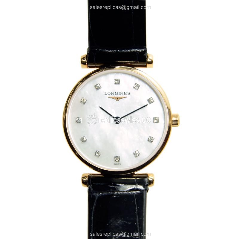 Longines L4.209.1.87.2 LA GRANDE Quartz PVD Gold
