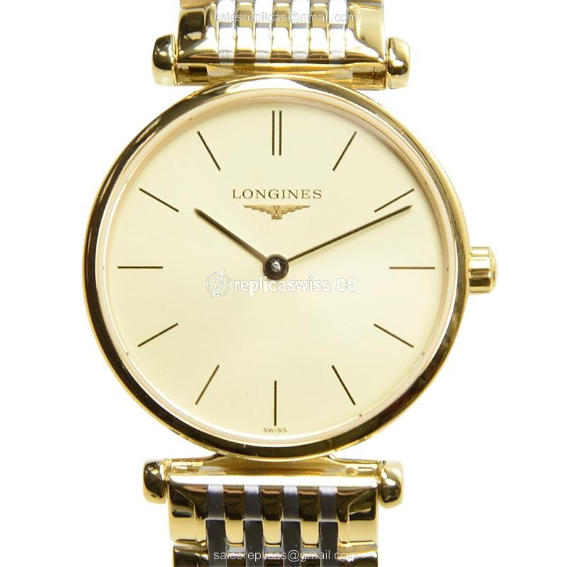 Longines L4.209.2.32.7 LA GRANDE Quartz PVD Gold