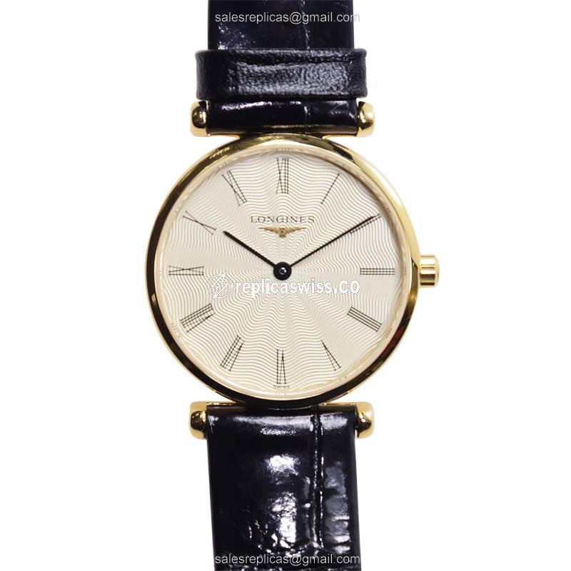 Longines L4.209.2.41.2 LA GRANDE Quartz PVD Gold