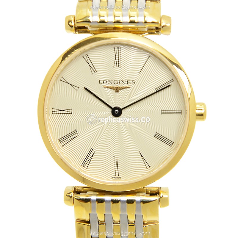 Longines L4.209.2.41.7 LA GRANDE Quartz PVD Gold