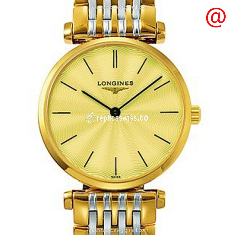 Longines L4.209.2.42.7 LA GRANDE Quartz 18kt Gold & Steel
