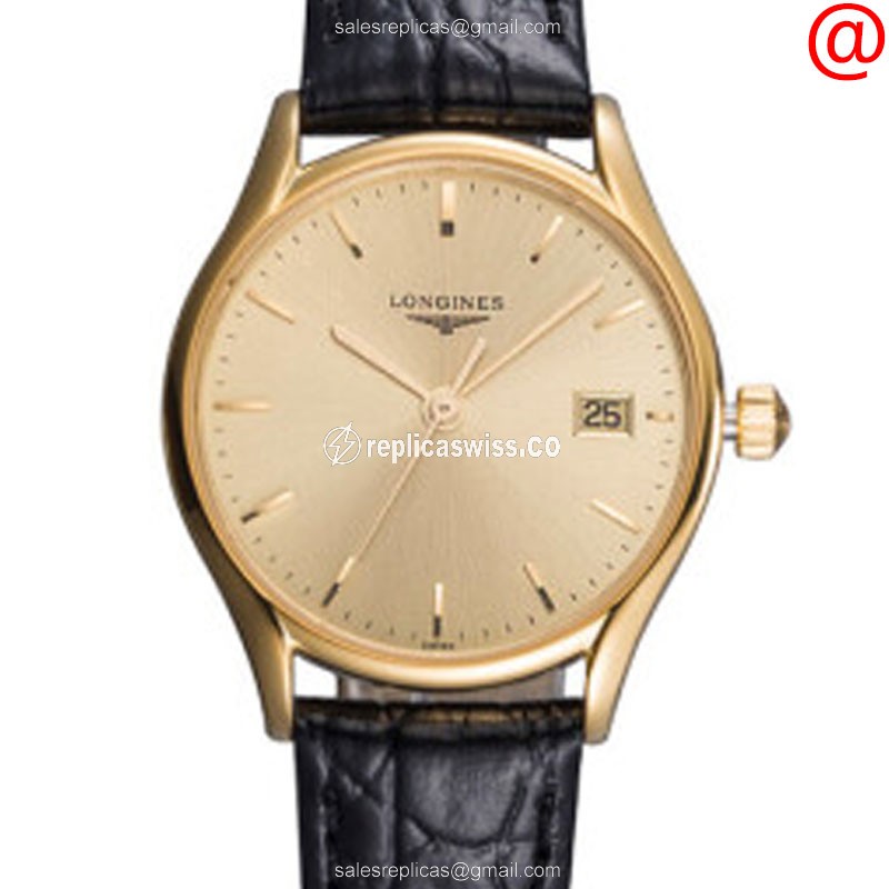 Longines L4.259.2.32.2 LA GRANDE Quartz 18kt Gold & Steel