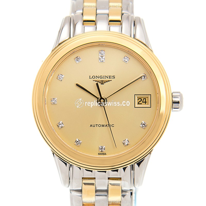 Longines L4.274.3.37.7 FLAGSHIP Automatic PVD Gold