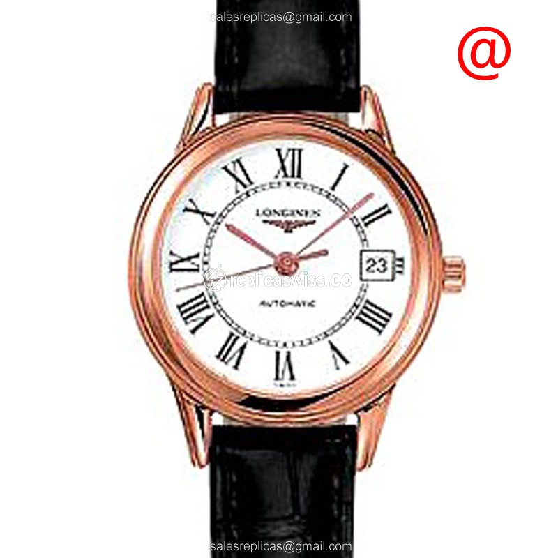 Longines L4.274.8.21.2 FLAGSHIP Automatic 18kt Rose Gold