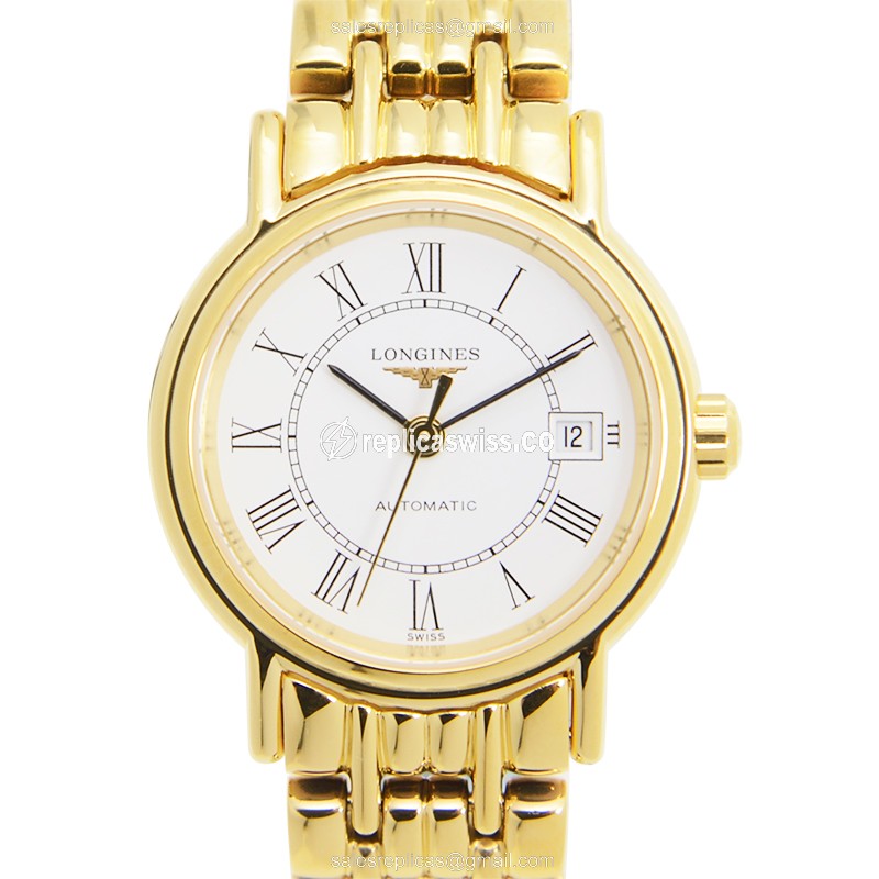 Longines L4.321.2.11.8 PRESENCE Automatic PVD Gold