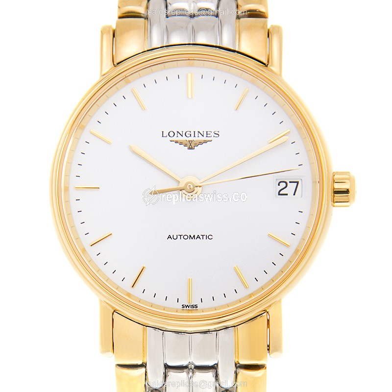 Longines L4.322.2.12.7 PRESENCE Automatic PVD Gold