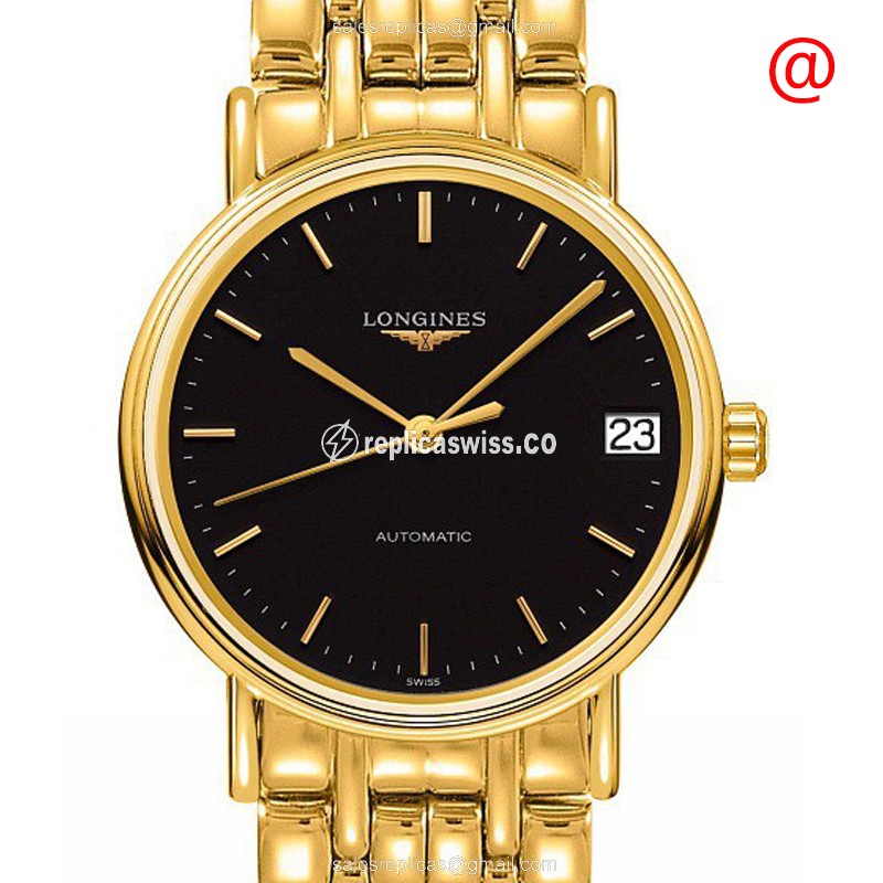 Longines L4.322.2.52.8 PRESENCE Automatic PVD Gold