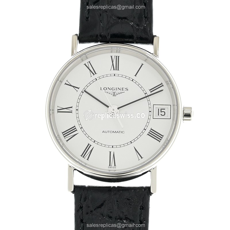 Longines L4.322.4.11.2 PRESENCE Automatic Stainless Steel