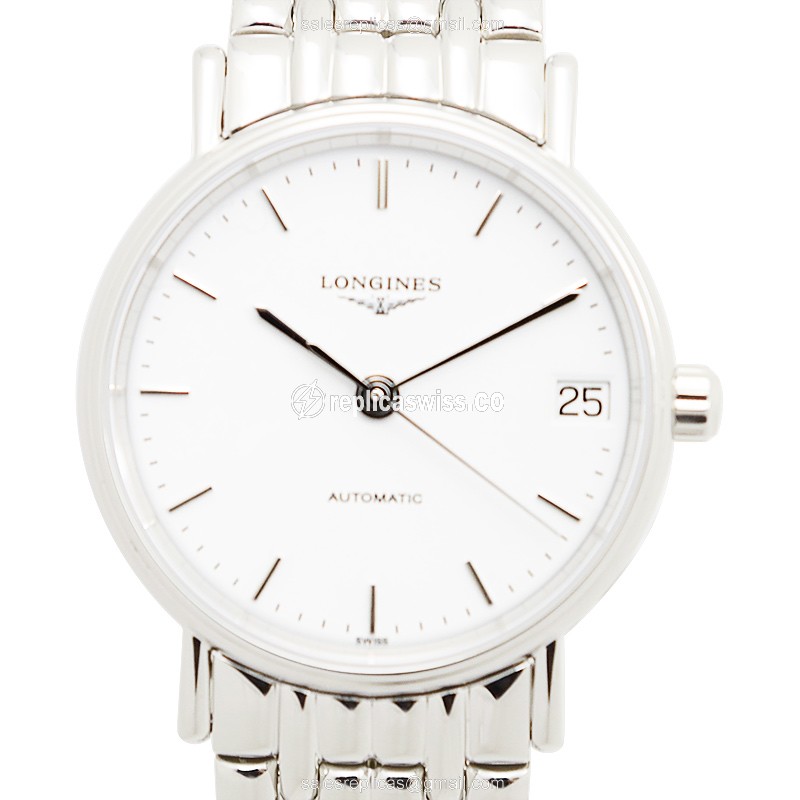 Longines L4.322.4.12.6 PRESENCE Automatic Stainless Steel