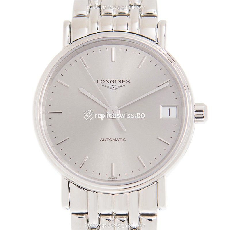 Longines L4.322.4.72.6 PRESENCE Automatic Stainless Steel